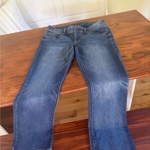 American eagle vintage kick boot super stretch jeans